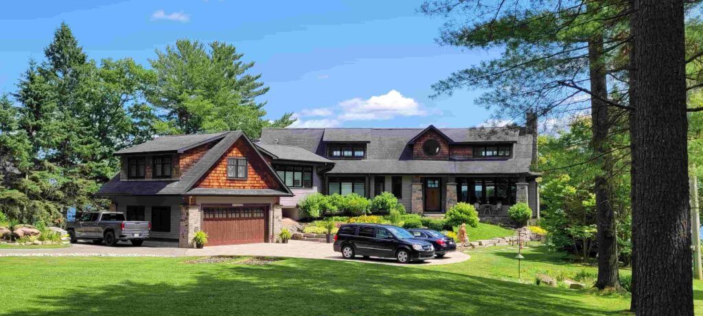 Casa lujosa en la localidad de Rockport, en Ontario, Canadá