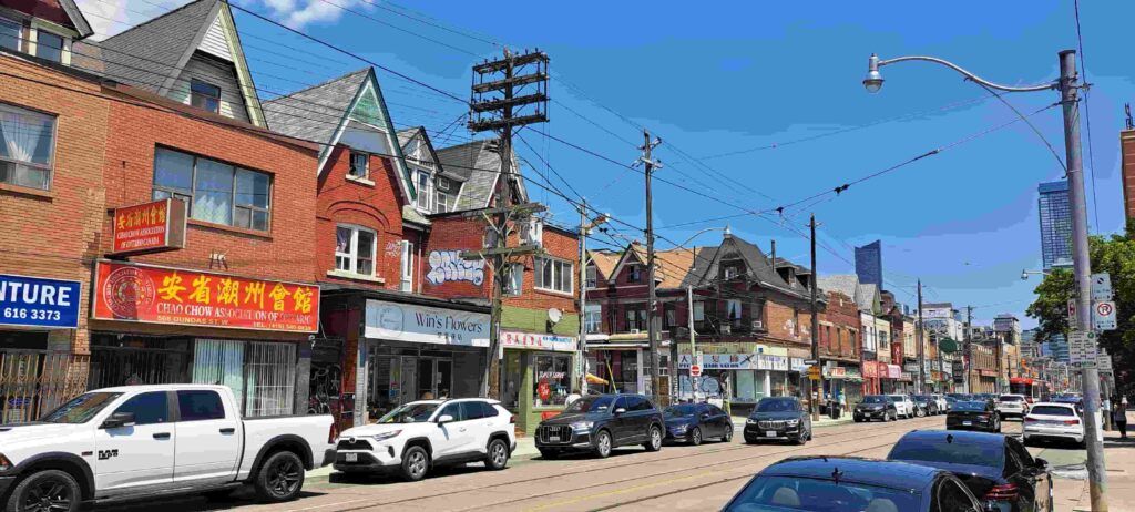 Calle del Barrio Chino de Toronto, Canadá