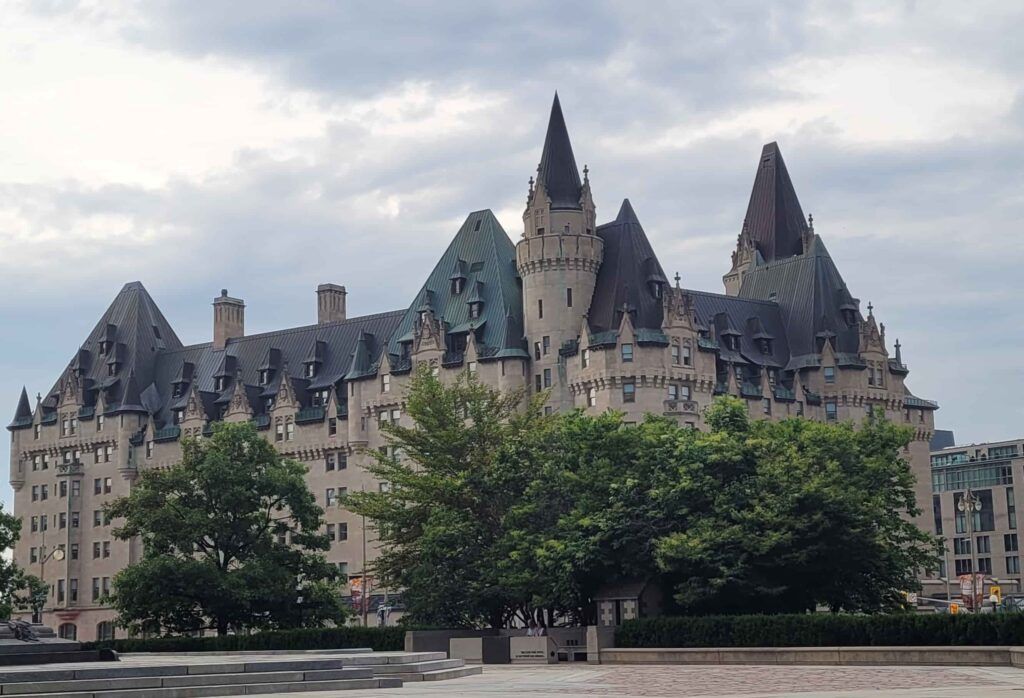 Le Chateau Laurier en Otawa, Canadá