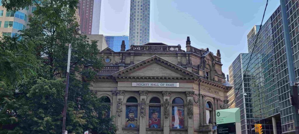 Edificio del Hockey Hall of Fame en  Toronto, Canadá