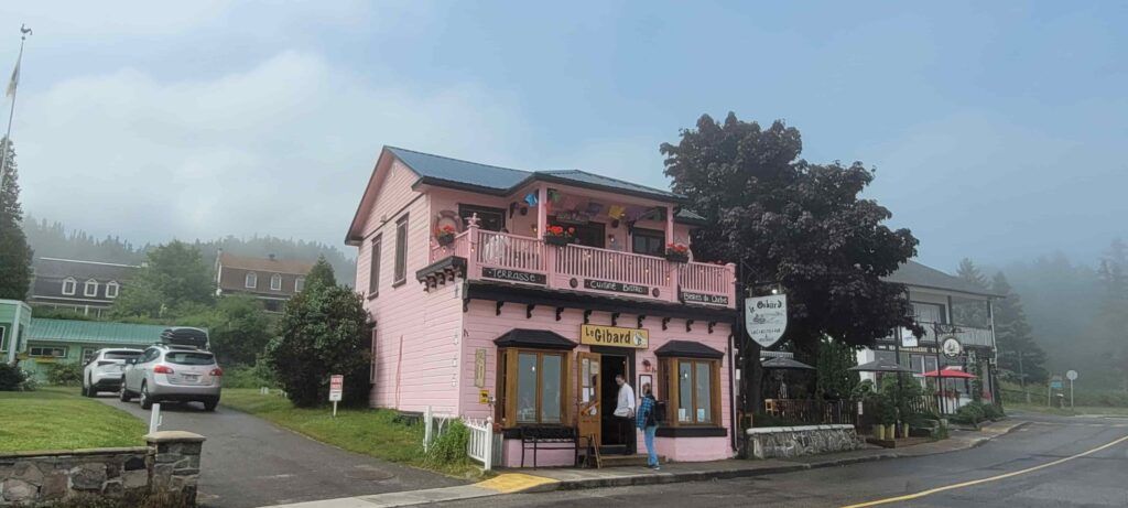 Pension en una casa típica de Tadoussac, en Canadá
