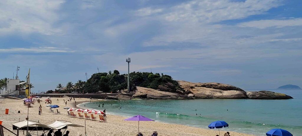 Zona de Arpoador, en la Playa de Ipanema