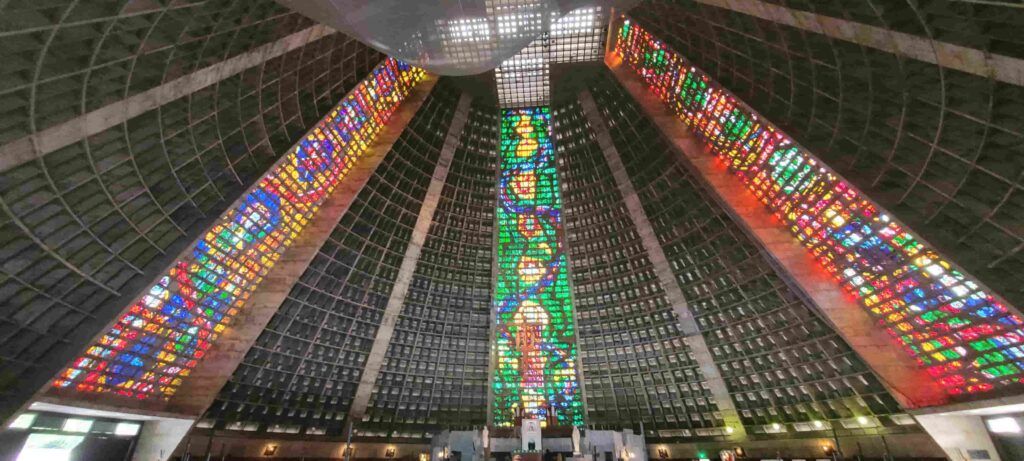 Vidrieras  de la Catedral Metropolitana de Río de Janeiro