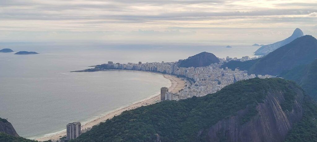 Vista de Copacabana desde el Morro de Urca