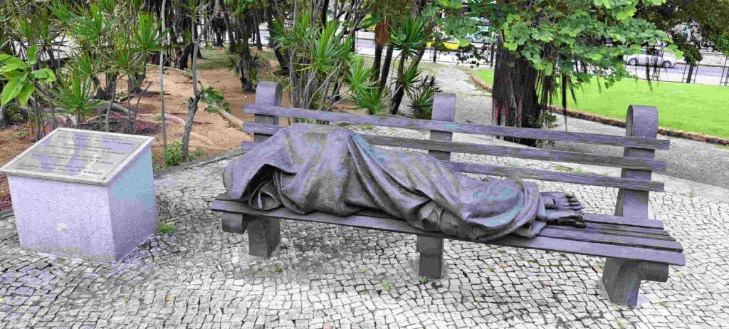 Obra "Jesús sin hogar", regalo del Papa Francisco a la ciudad de Río de Janeiro
