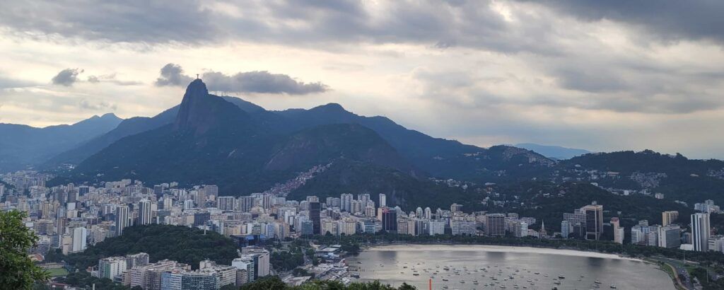 Vista de la Bahía de Guanabara, desde el Morro de Urca