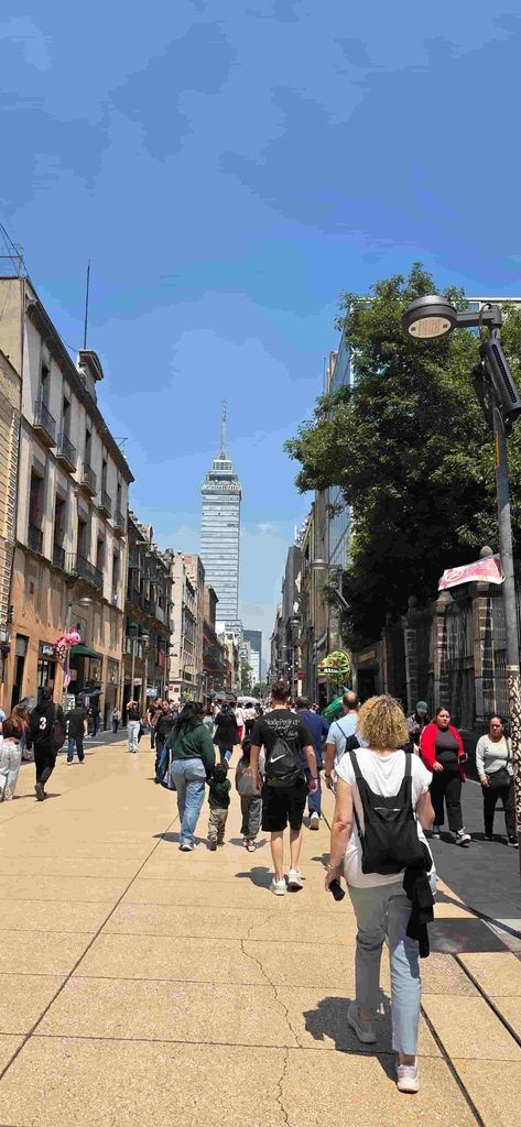 Calle Madero, en el Centro Histórico de Ciudad de México
