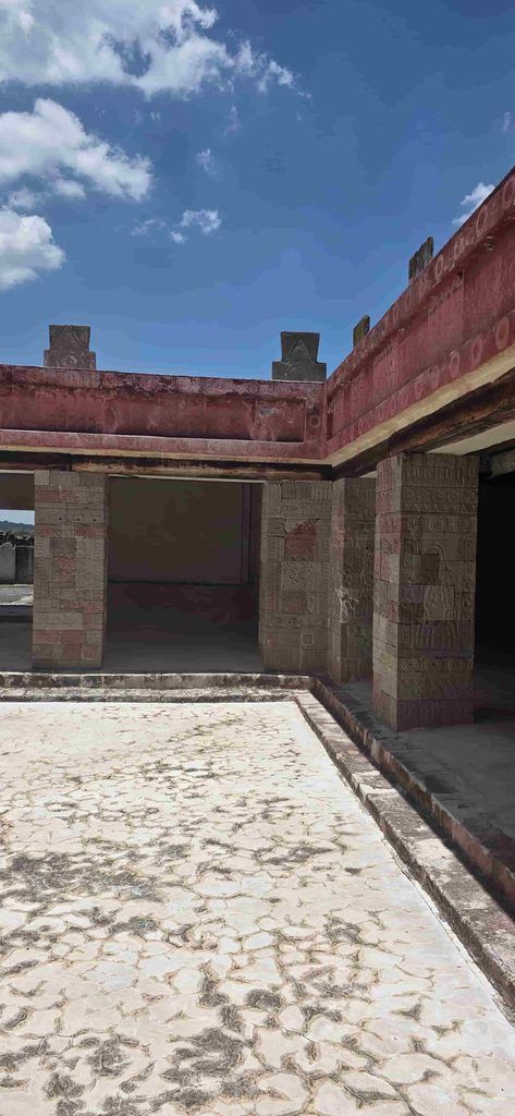 Palacio de Quetzalpapálotl, en Teotihuacán