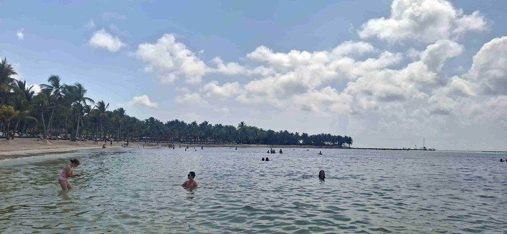 Playa del Barceló Maya Grand resort, en la Bahía Xpu-Ha, en Riviera Maya