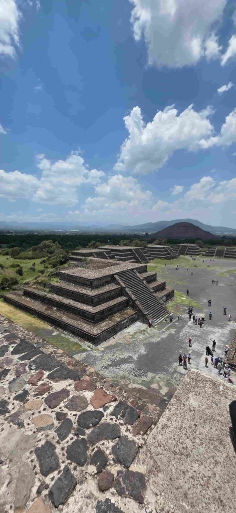 Teotihuacán, desde la Pirámide de la Luna