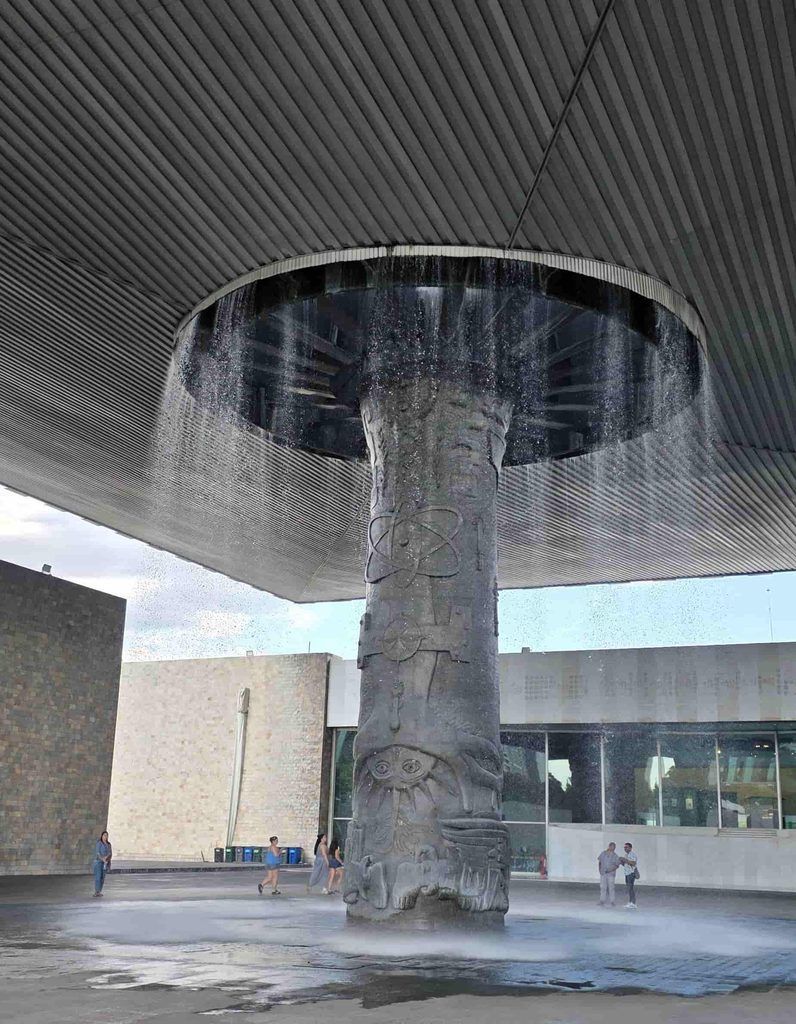 El Paraguas, en el Museo de Antropología de Ciudad de México