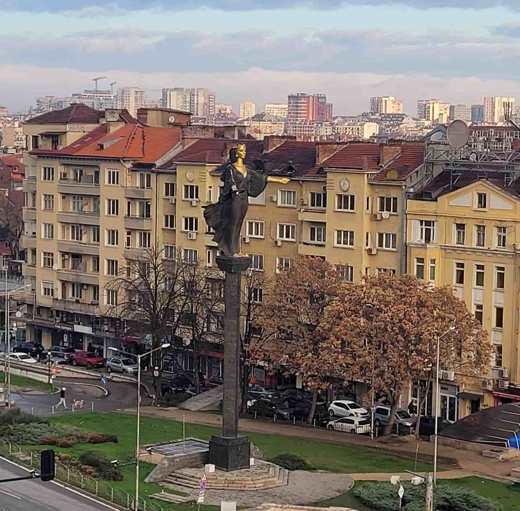Estatua de Santa Sofía en Sofía, Bulgaria