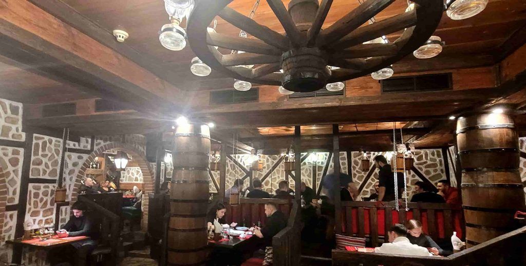 Taverna Hadjidragana en Sofía, Bulgaria
