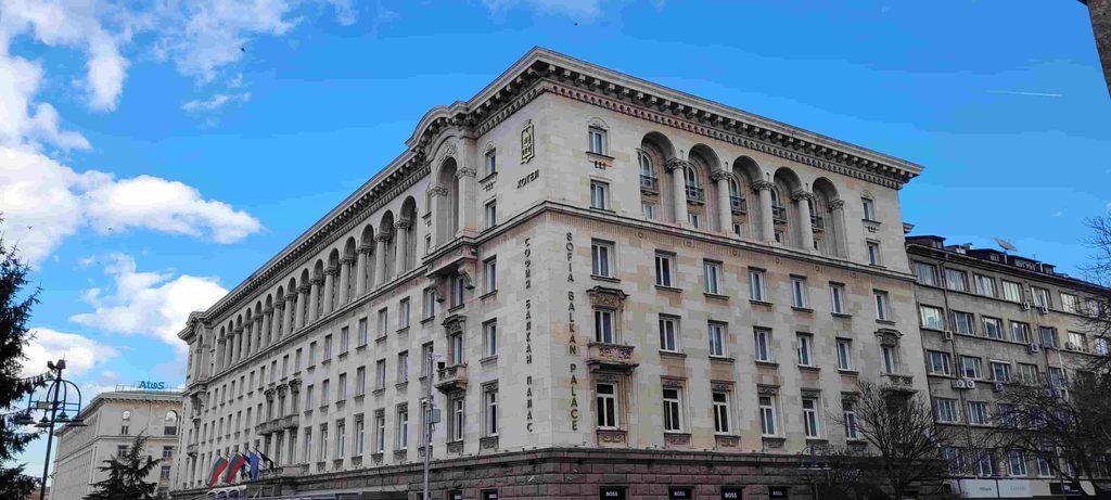 Sofia Balkan Palace Hotel, en la capital búlgara