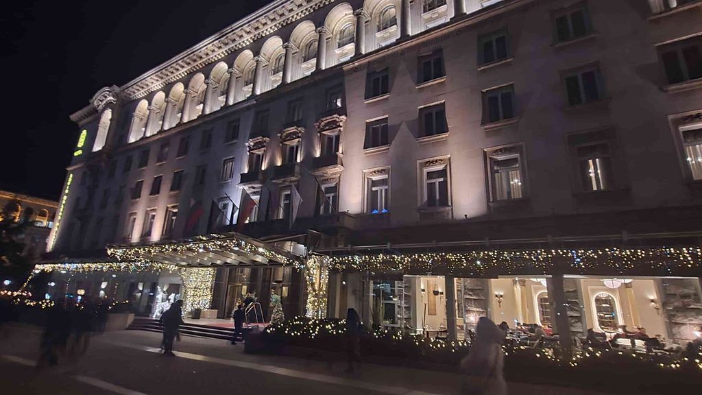 Hotel Sofia Balkan Palace, en época navideña