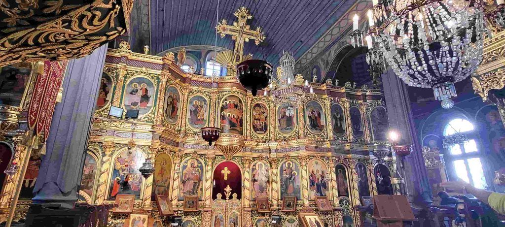 Iconostasio de la Iglesia de Santa Petka, en Plovdiv, Bulgaria