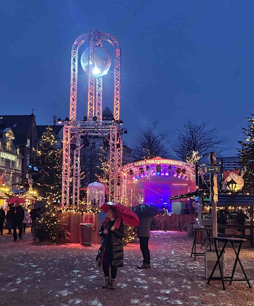 Mercadillo navideño de St Pauli, en Hamburgo
