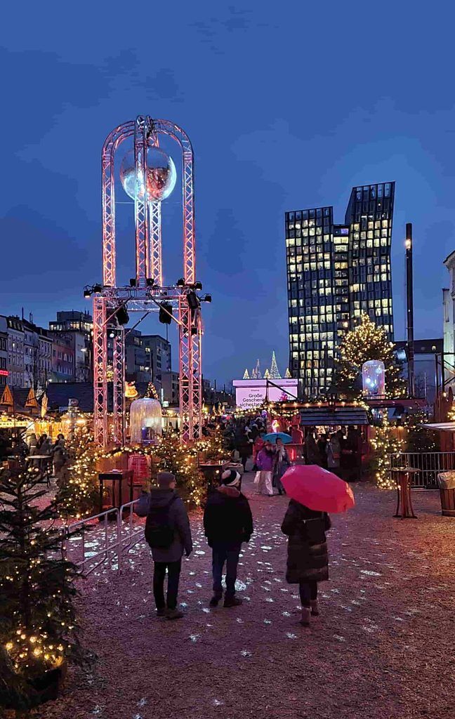 Mercadillo navideño de St Pauli, en Hamburgo