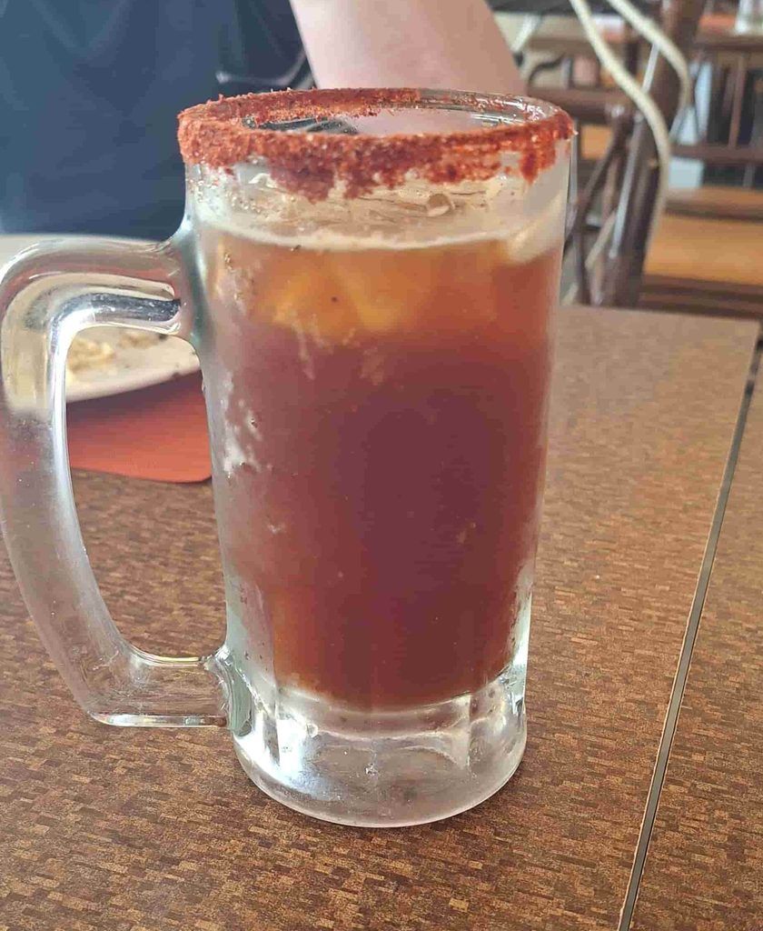 Michelada en el buffet del Barceló Maya Grand Resort