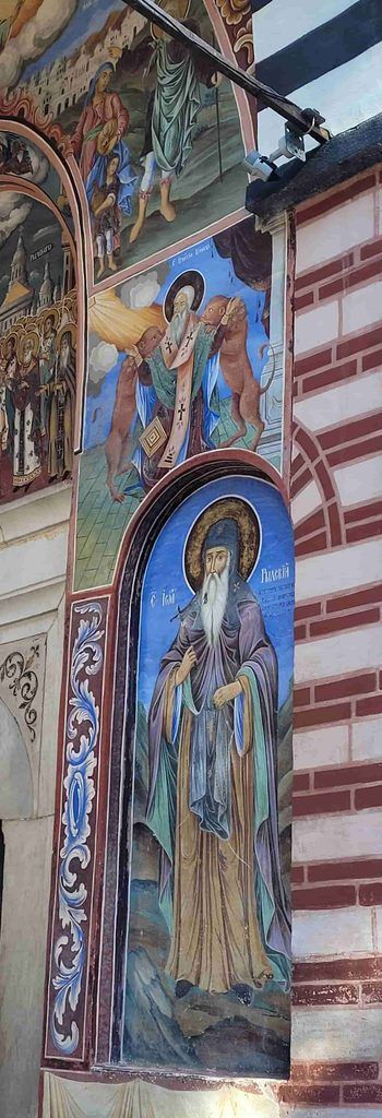 San Juan de Rila, en el Monasterio de Rila, Bulgaria