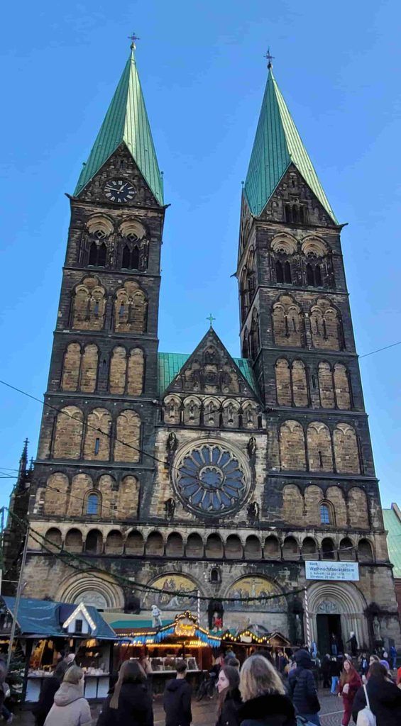 Catedral de Bremen en Navidad