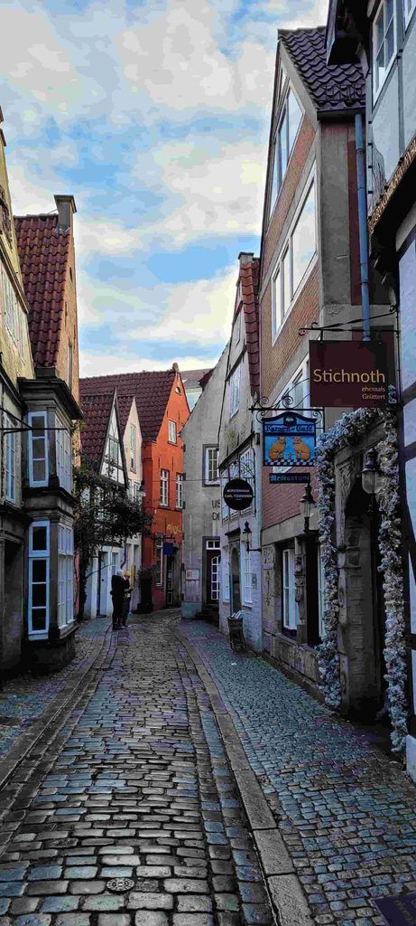 Barrio de Schnoor de Bremen 