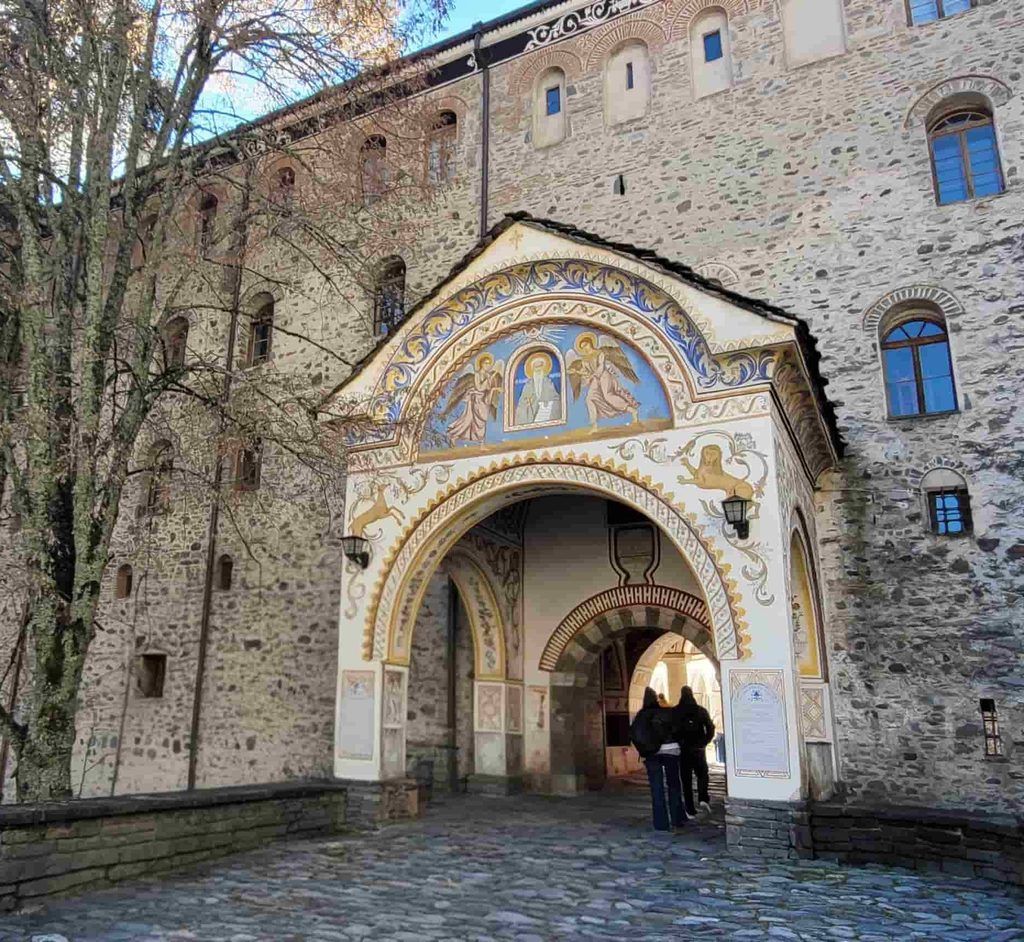 Puerta Samokov, Monasterio de Rila, Bulgaria
