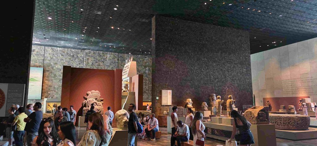 Sala Mexica del Museo de Antropología de Ciudad de México