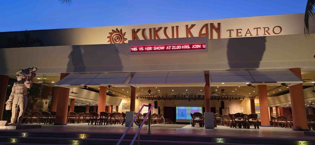 Teatro Kukulkan, en el Barceló Maya Grand Resort