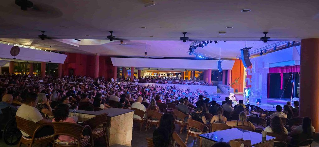 Teatro Kukulkan, en el Barceló Maya Grand Resort