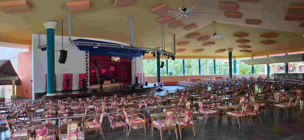 Teatro Palenque, en el Barceló Maya Grand Resort