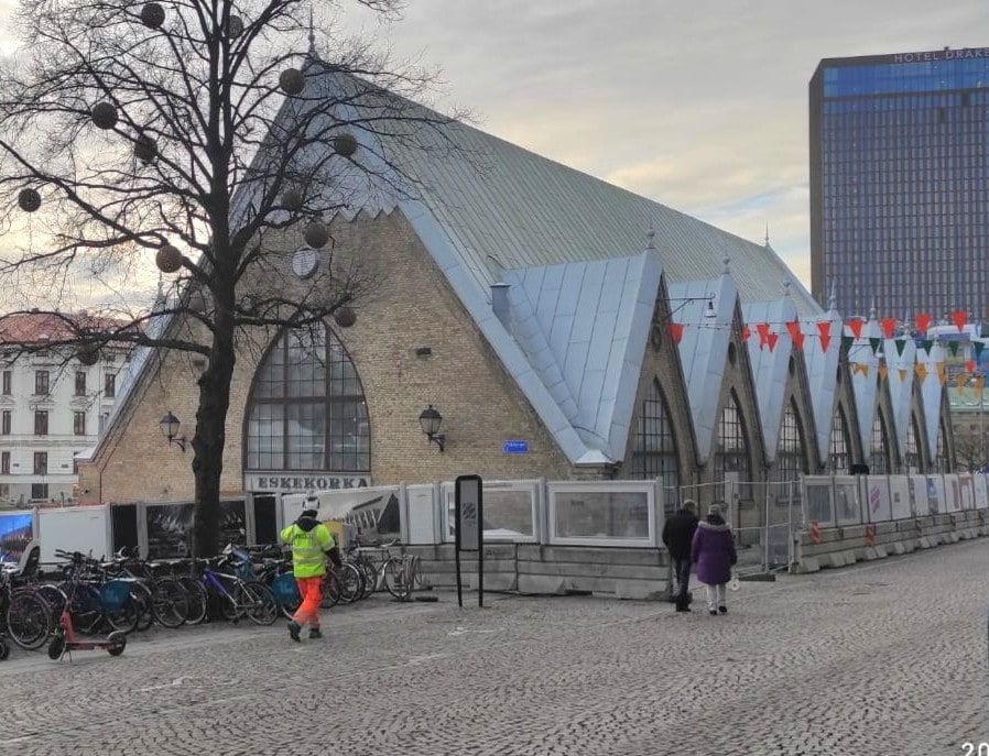 La Feskekörka (La "Iglesia del Pescado") de Gotemburgo