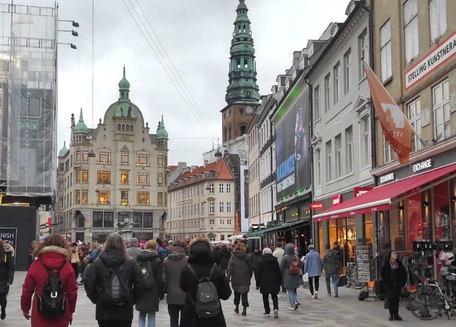 Calle Strøget, Copenhague