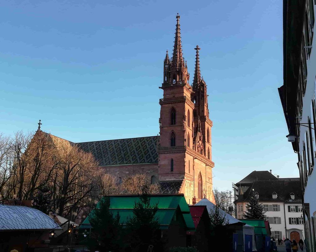 Mercado Navideño de la Plaza de la Catedral de Basilea