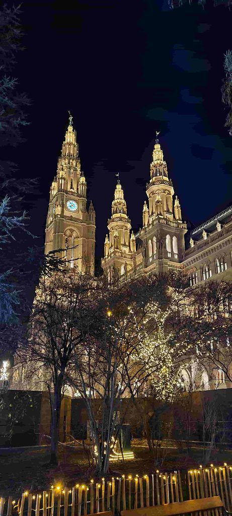 Mercadillo navideño del Ayuntamiento de Viena
