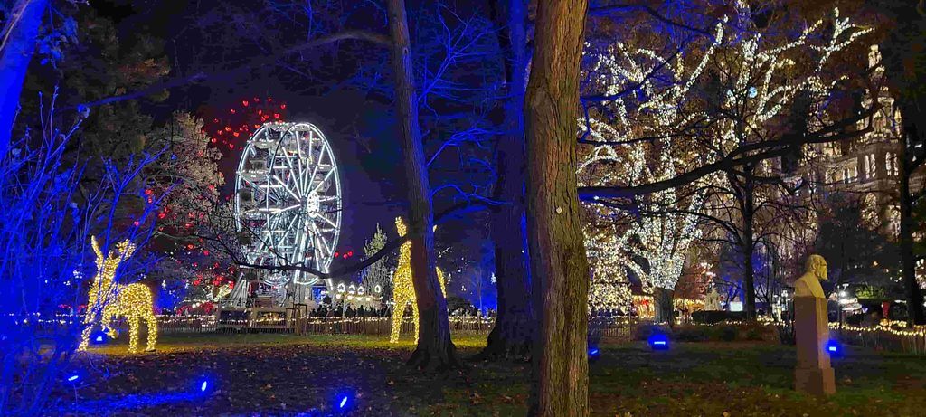 Mercadillo navideño del Ayuntamiento de Viena