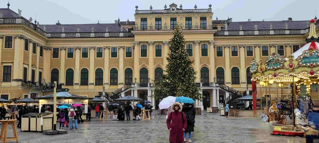 Mercadillo Navideño del Palacio de Schönbrunn, en Viena