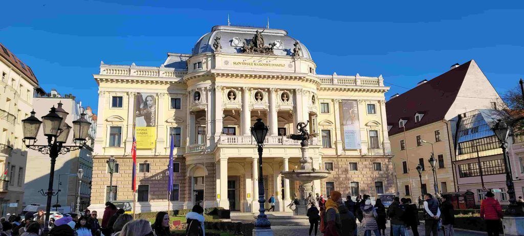 Teatro Nacional Eslovaco, en Bratislava